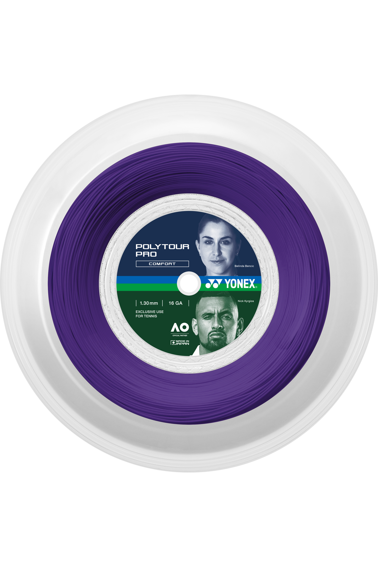 Yonex POLYTOUR PRO 130 - REEL (MIDNIGHT PURPLE)