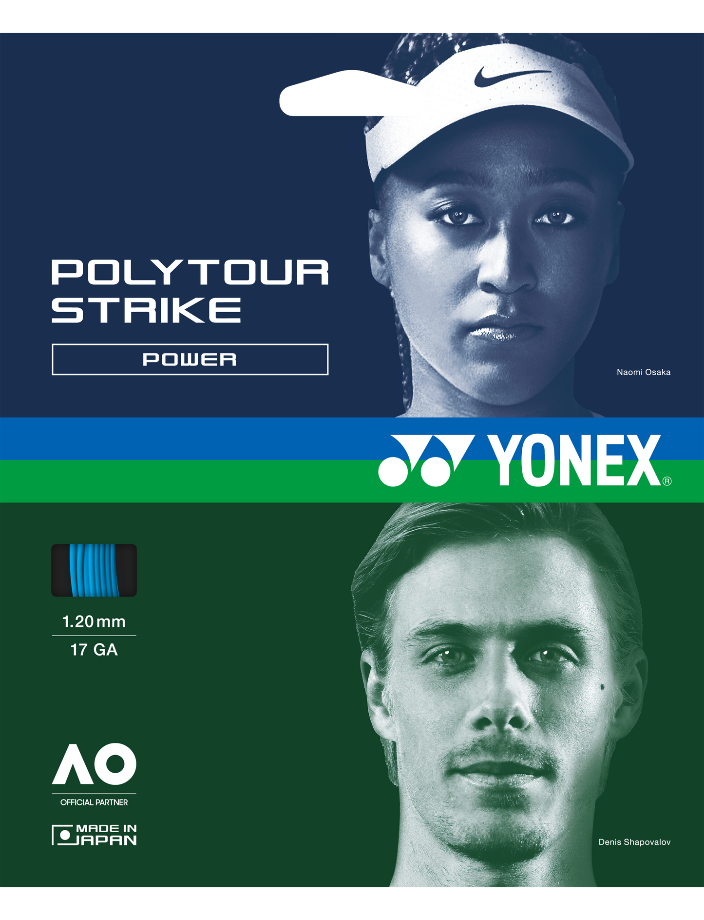 Yonex POLYTOUR STRIKE 120 - SET