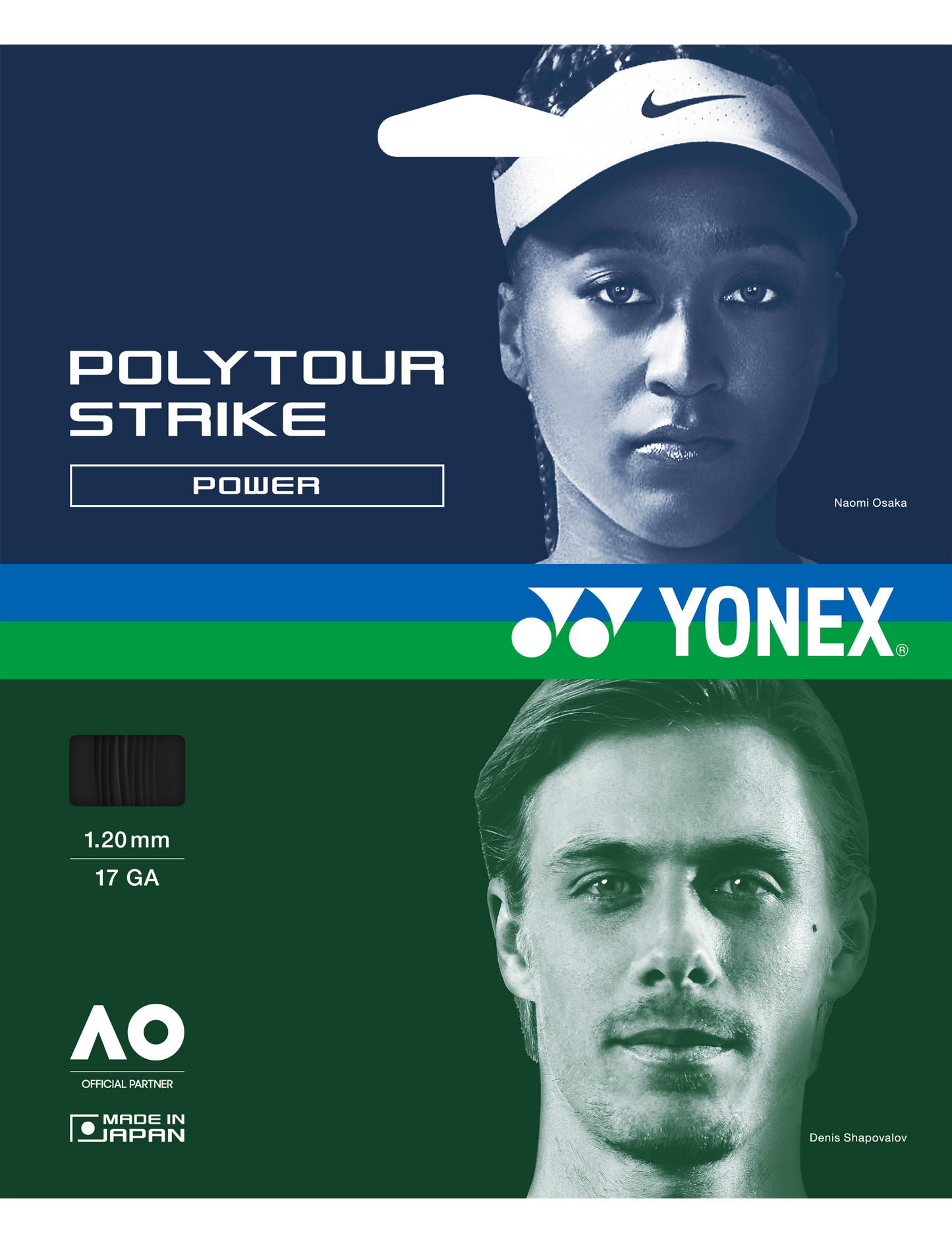 Yonex POLYTOUR STRIKE 120 - SET